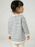 Customisable baby dress and leggings set striped navy blue - vertbaudet enfant 