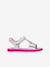 Girls' Joyfoot GEOX sandals fuchsia+white - vertbaudet enfant 