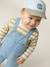 Boys' dungaree set sage green - vertbaudet enfant 