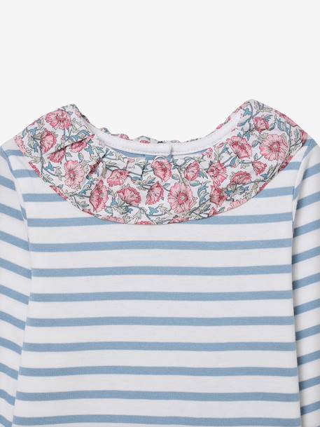 T-shirt manches longues bébé rose clair - vertbaudet enfant 