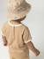 Boys' organic cotton T-shirt pecan nut - vertbaudet enfant 