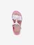 Girls' Joyfoot GEOX sandals fuchsia+white - vertbaudet enfant 