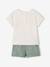 Customisable T-shirt and short set hazel+sage green - vertbaudet enfant 