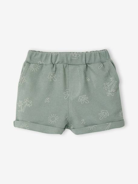 Customisable T-shirt and short set hazel+sage green - vertbaudet enfant 