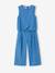 Lightweight denim bermuda shorts and top set medium blue - vertbaudet enfant 