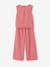 Set of bermuda shorts and crossover top old rose - vertbaudet enfant 
