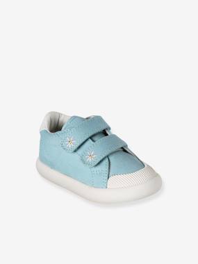 Baskets scratchées bébé en toile  - vertbaudet enfant