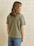 Organic Cotton* T-Shirt with Slogan, for Maternity cappuccino+ecru+khaki - vertbaudet enfant 