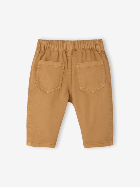 Pantalon bébé garçon balloon caramel - vertbaudet enfant 
