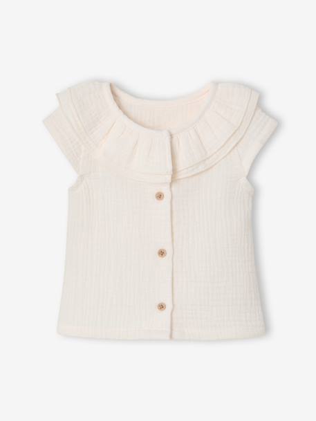 Baby girl's blouse ecru - vertbaudet enfant 