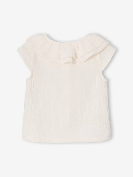 Baby girl's blouse ecru - vertbaudet enfant 
