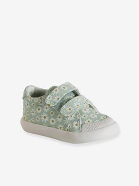 Baskets scratchées bébé en toile  - vertbaudet enfant