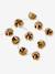 Braided rattan flower string lights beige - vertbaudet enfant 