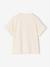Short-sleeved t-shirt with hearts for girls ecru - vertbaudet enfant 