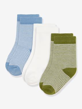 Baby-Socks & Tights-Pack of 3 pairs of baby socks 
