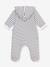 Long hooded baby jumpsuit navy blue - vertbaudet enfant 
