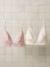 Pack of 2 triangle nursing bras rosy - vertbaudet enfant 