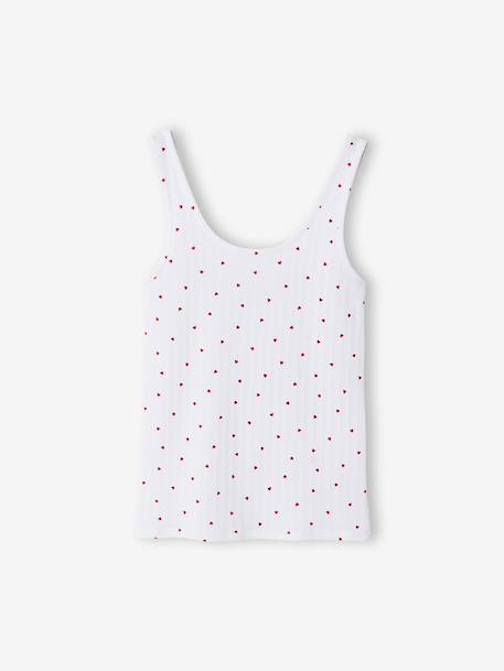 Pyjama court femme Capsule famille écru - vertbaudet enfant 