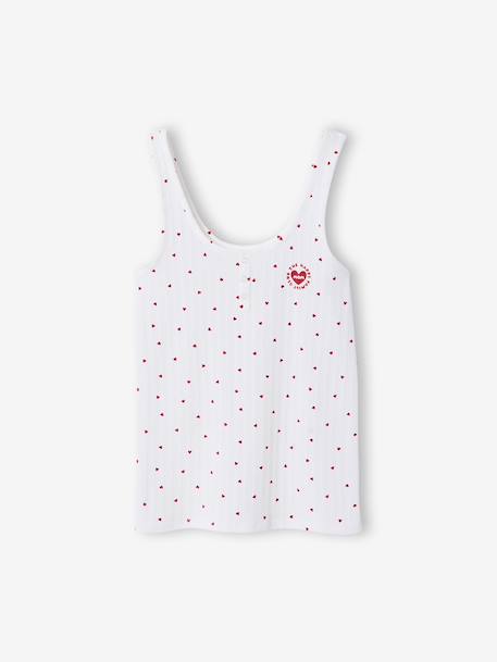 Pyjama court femme Capsule famille écru - vertbaudet enfant 
