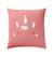 Parure housse de couette et taie d'oreiller corail - vertbaudet enfant 