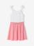 Girls' dress with thin straps navy blue+old rose - vertbaudet enfant 