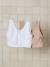 Pack of 2 Seamless Bras in Microfibre, Nursing Special beige+Dark Blue+Grey Anthracite - vertbaudet enfant 