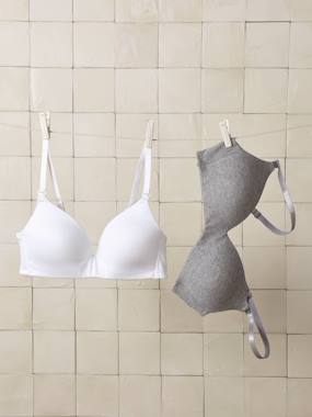 -Lot 2 soutien-gorge allaitement coton bio