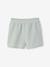 Pack of 2 practical girls' pyjama shorts sage green - vertbaudet enfant 