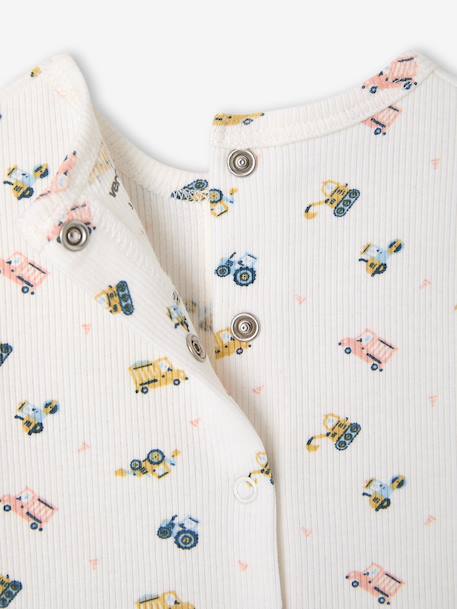 Pack of 2 organic cotton pyjama shorts tomato red - vertbaudet enfant 
