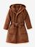 Dinosaur Bathrobe for Babies Blue+camel - vertbaudet enfant 