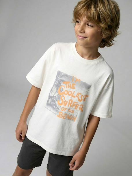Pack of 2 short surf pyjamas anthracite - vertbaudet enfant 