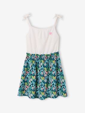 -Robe filles fines bretelles