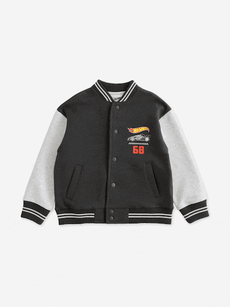 Bomber garçon Hot Wheels anthracite - vertbaudet enfant 