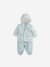 Rain coat and trousers set for baby boys grey blue - vertbaudet enfant 