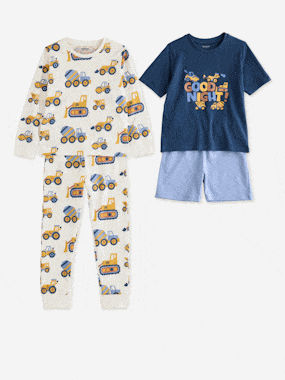 -Lot 2 pyjama court et long