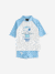SNOOPY UV-protective swimsuit for boys sky blue - vertbaudet enfant 
