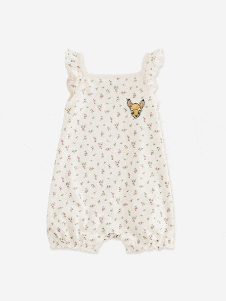 Combinaison bébé fille Bambi écru - vertbaudet enfant 