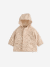 Rain coat 3-in-1 for baby girls with leopard print ecru - vertbaudet enfant 