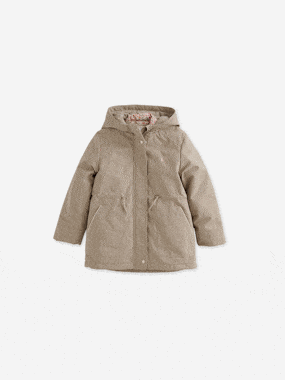 Parka fille 3 en 1 parka et coupe-vent imprimé fleurs  - vertbaudet enfant