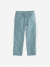Turn-up trouser for boys emerald green - vertbaudet enfant 