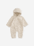 Baby playsuit in jersey marl beige - vertbaudet enfant 