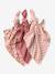 Lot 3 langes bébé gaze coton rose imprimé - vertbaudet enfant 
