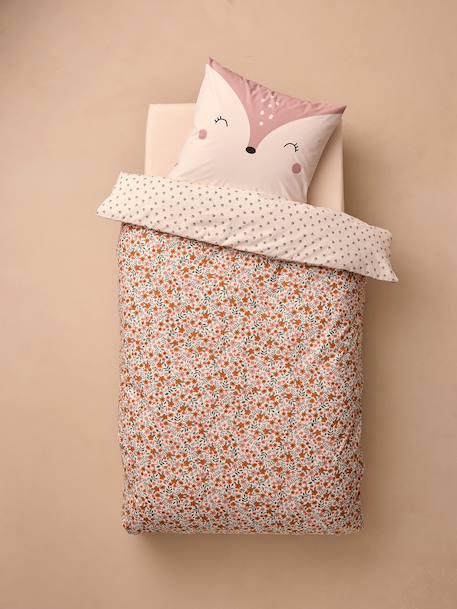 Parure enfant Magicouette RETROFLOWER blanc imprimé - vertbaudet enfant 