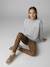 Printed long leggings brown - vertbaudet enfant 