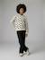 Oversized sweatshirt brown+navy blue+vanilla - vertbaudet enfant 