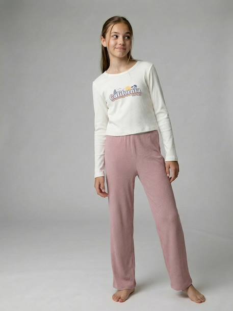 Lot 2 pyjamas court et long gris chiné - vertbaudet enfant 