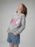 Rolling Stones girl's sweatshirt marl grey - vertbaudet enfant 