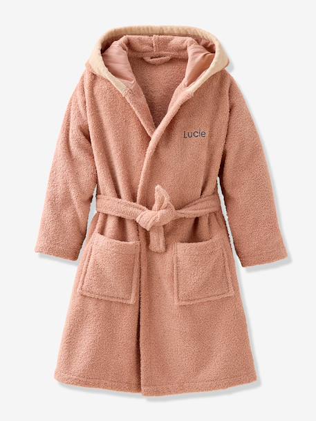 Customisable deer dressing gown for children terracotta - vertbaudet enfant 