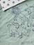 Customisable cotton sleeping bag sage green - vertbaudet enfant 