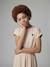 Dress with Openings on the Sides, for Girls, JONEN anthracite+vanilla - vertbaudet enfant 